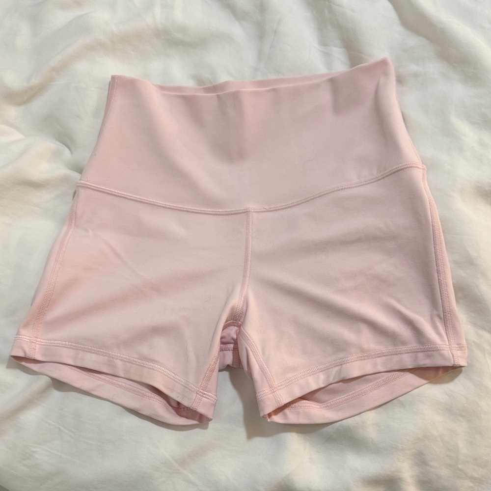 Lululemon Strawberry Milkshake Mini Shorts